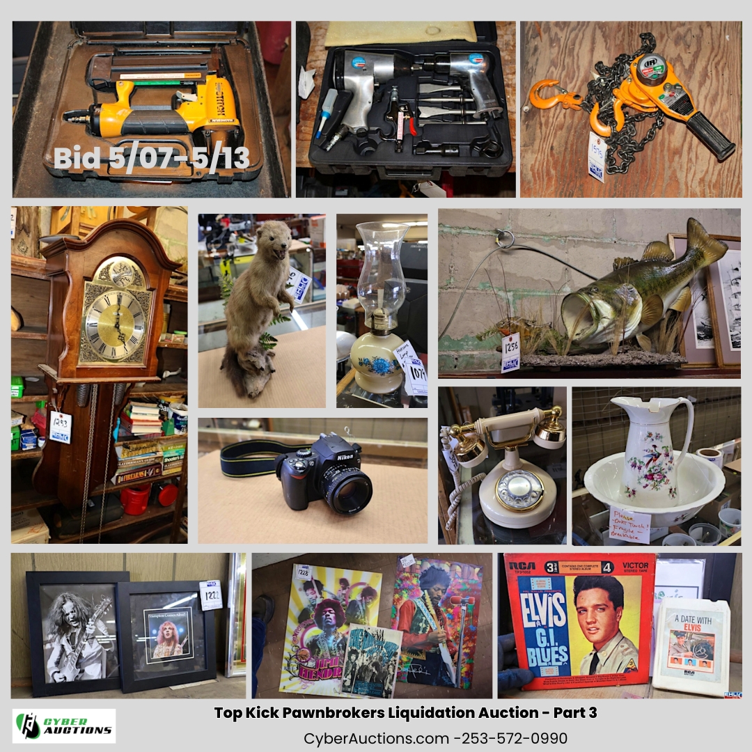 Top Kick Pawnbrokers Liquidation Auction   Part 3 (1)